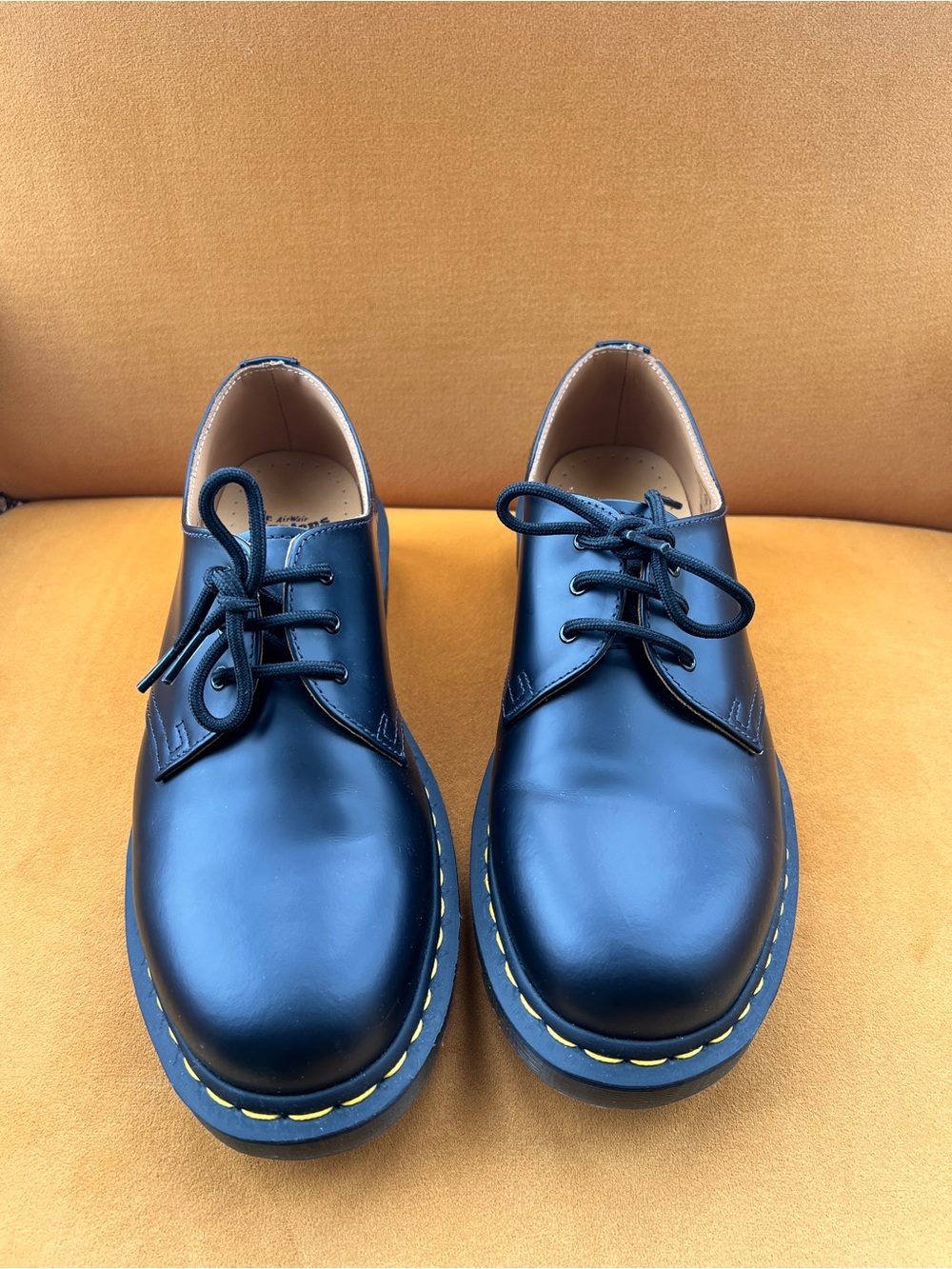 Dr. Martens Black 1461 Smooth Leather Oxford Shoes
